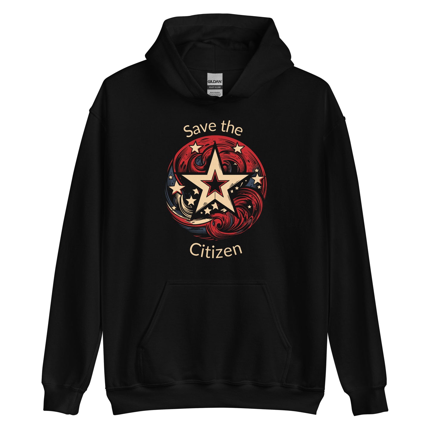 Save the Citizen Star Emblem Unisex Hoodie