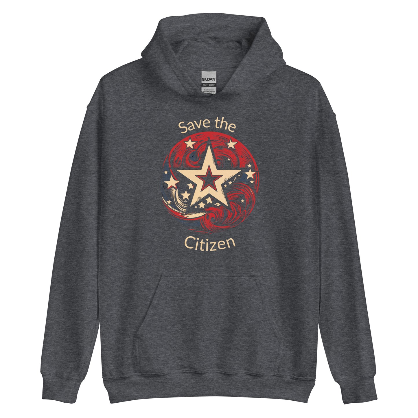 Save the Citizen Star Emblem Unisex Hoodie