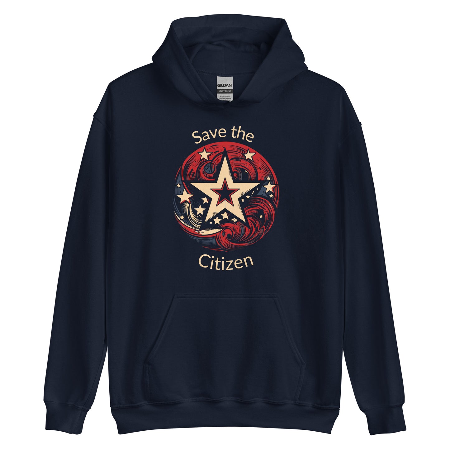 Save the Citizen Star Emblem Unisex Hoodie