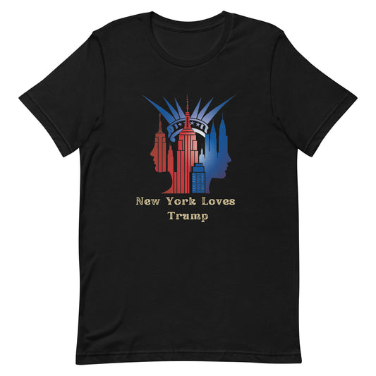 NY Loves Trump 2 Unisex t-shirt