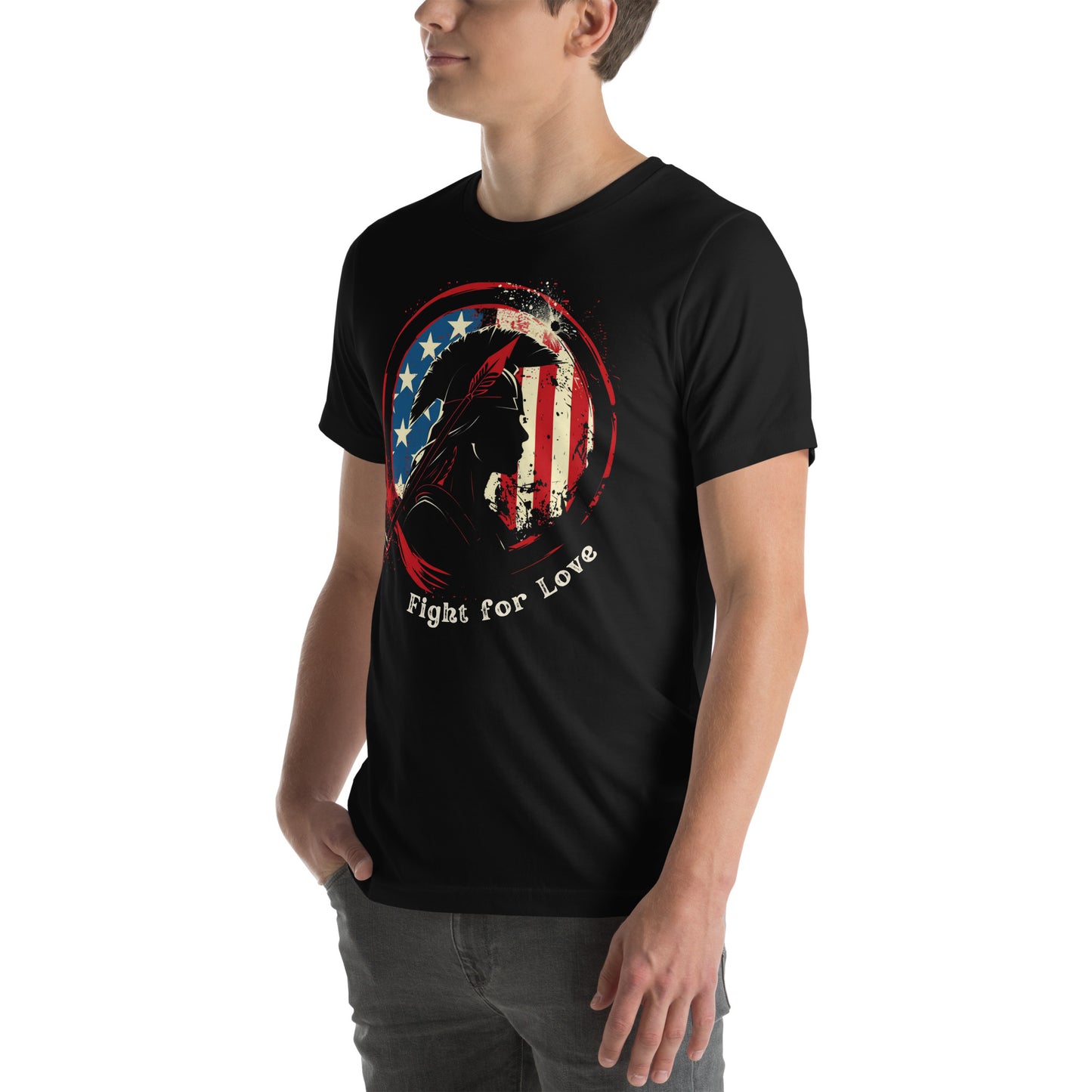 Freedom for Love Unisex t-shirt, freedom is precious, fight for love, America first t shirt, American patriot, red white and blue t shirt, independence day t shirt, fourth of july tee shirt