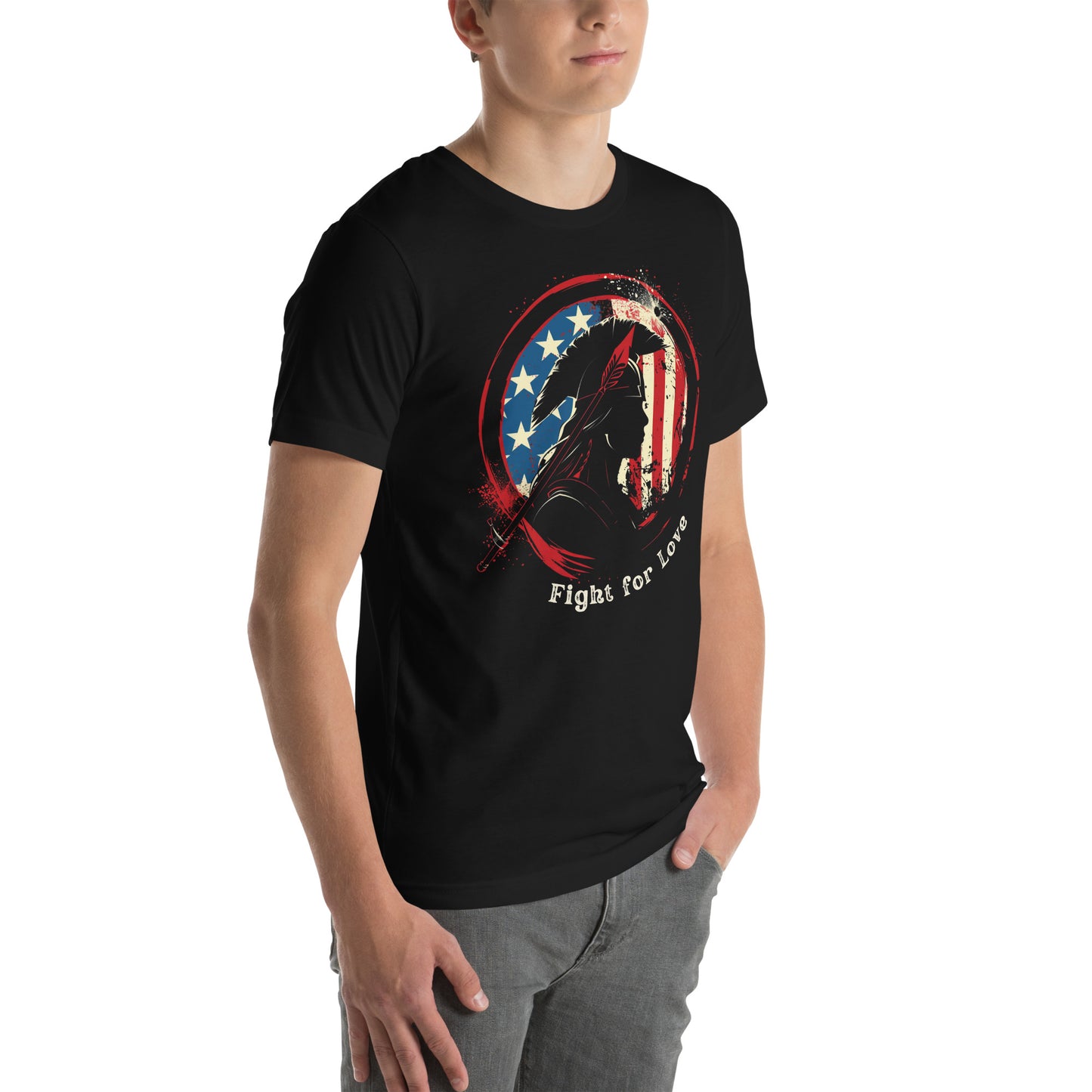 Freedom for Love Unisex t-shirt, freedom is precious, fight for love, America first t shirt, American patriot, red white and blue t shirt, independence day t shirt, fourth of july tee shirt