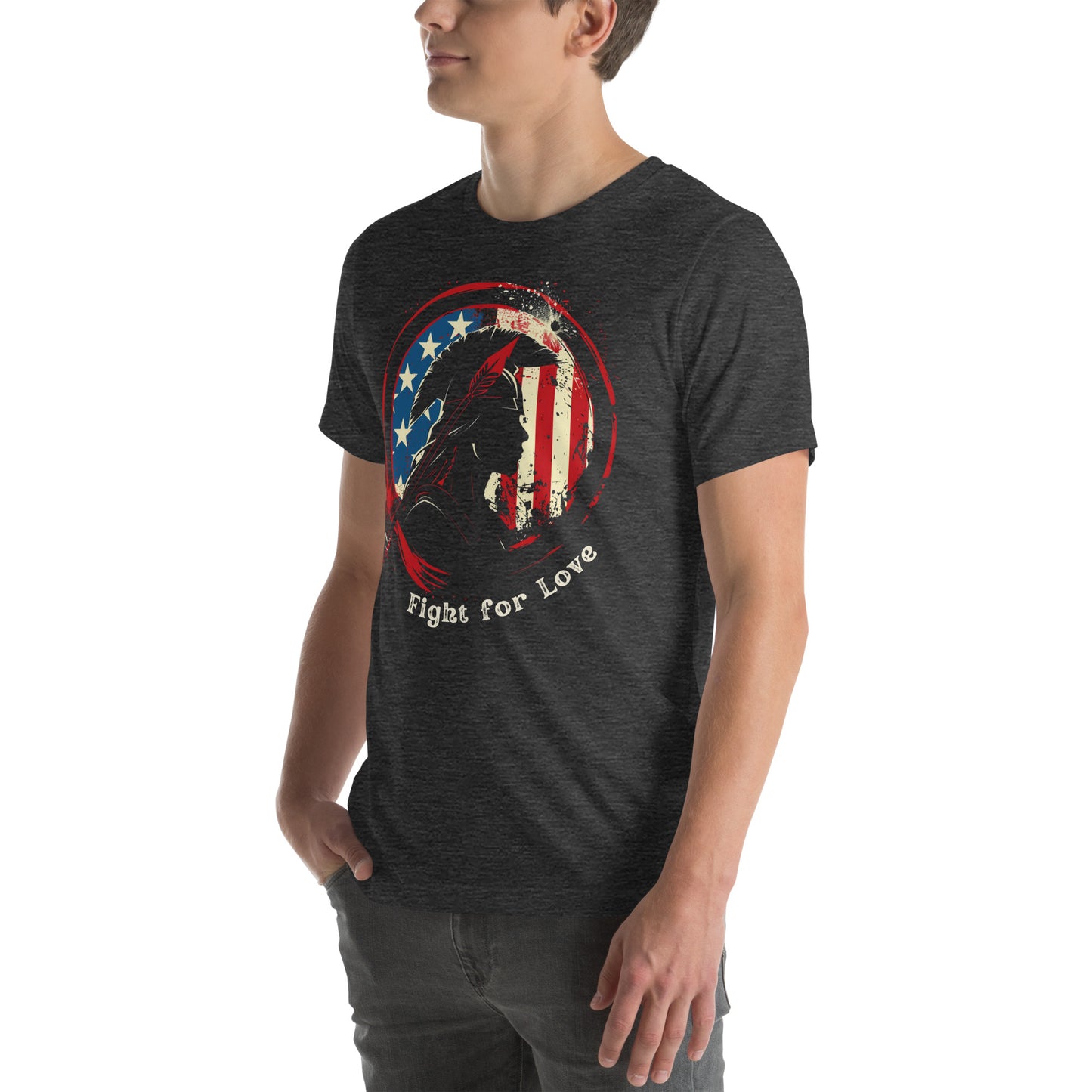 Freedom for Love Unisex t-shirt, freedom is precious, fight for love, America first t shirt, American patriot, red white and blue t shirt, independence day t shirt, fourth of july tee shirt