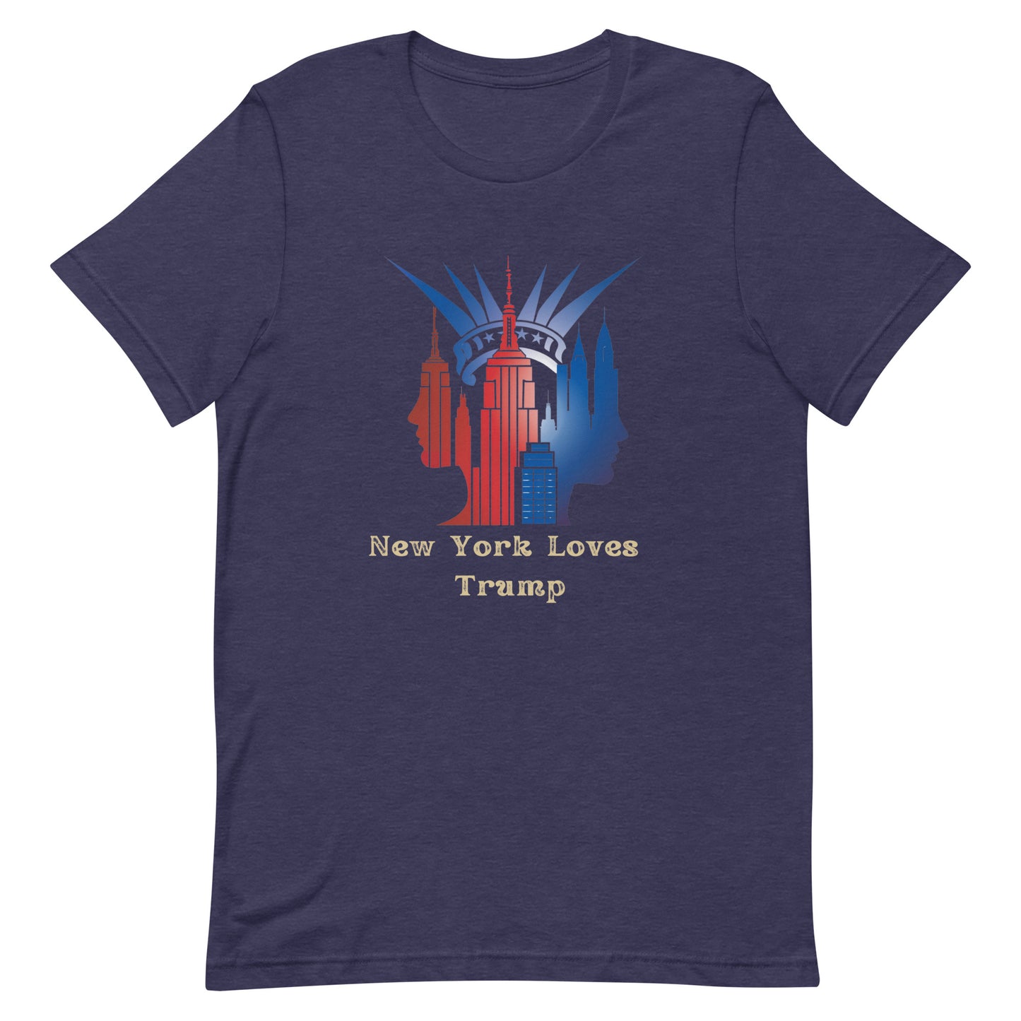 NY Loves Trump 2 Unisex t-shirt