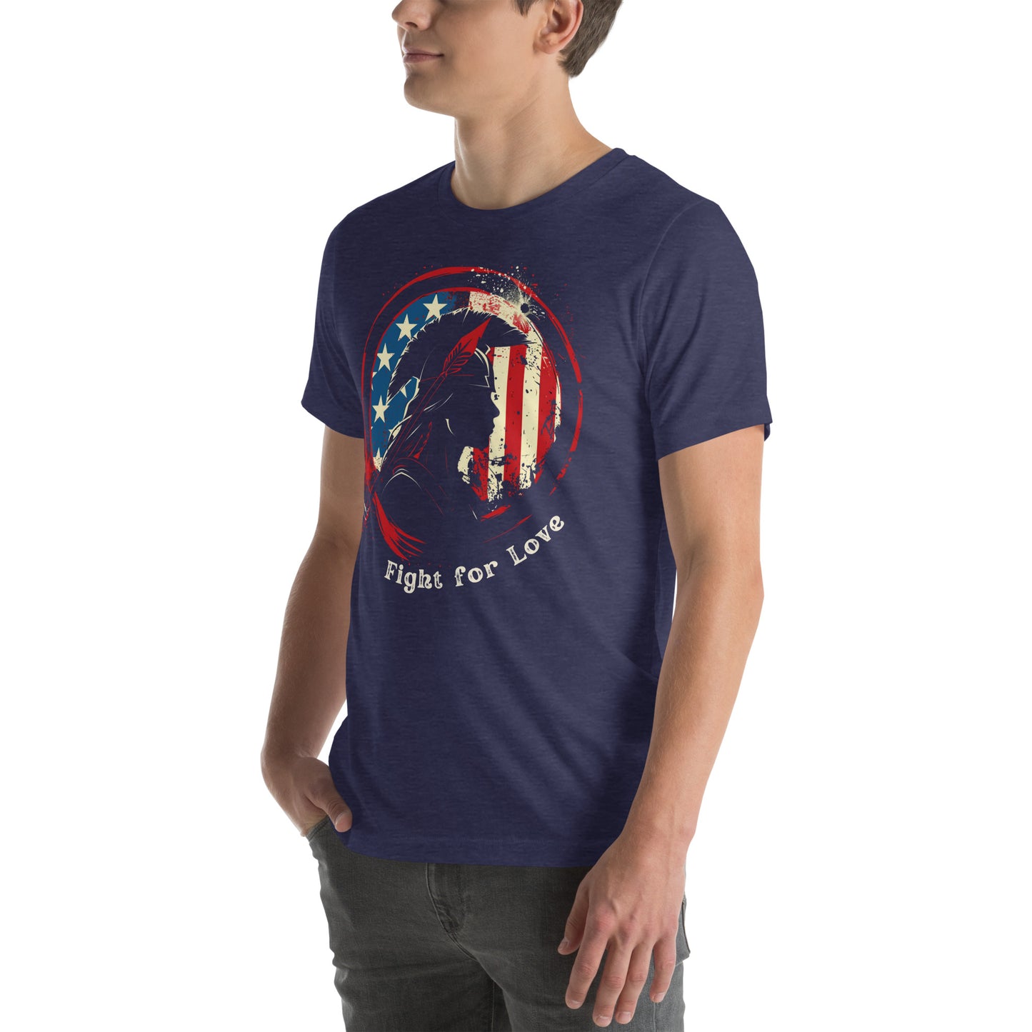 Freedom for Love Unisex t-shirt, freedom is precious, fight for love, America first t shirt, American patriot, red white and blue t shirt, independence day t shirt, fourth of july tee shirt