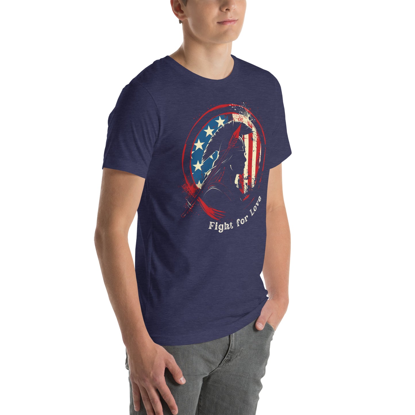 Freedom for Love Unisex t-shirt, freedom is precious, fight for love, America first t shirt, American patriot, red white and blue t shirt, independence day t shirt, fourth of july tee shirt