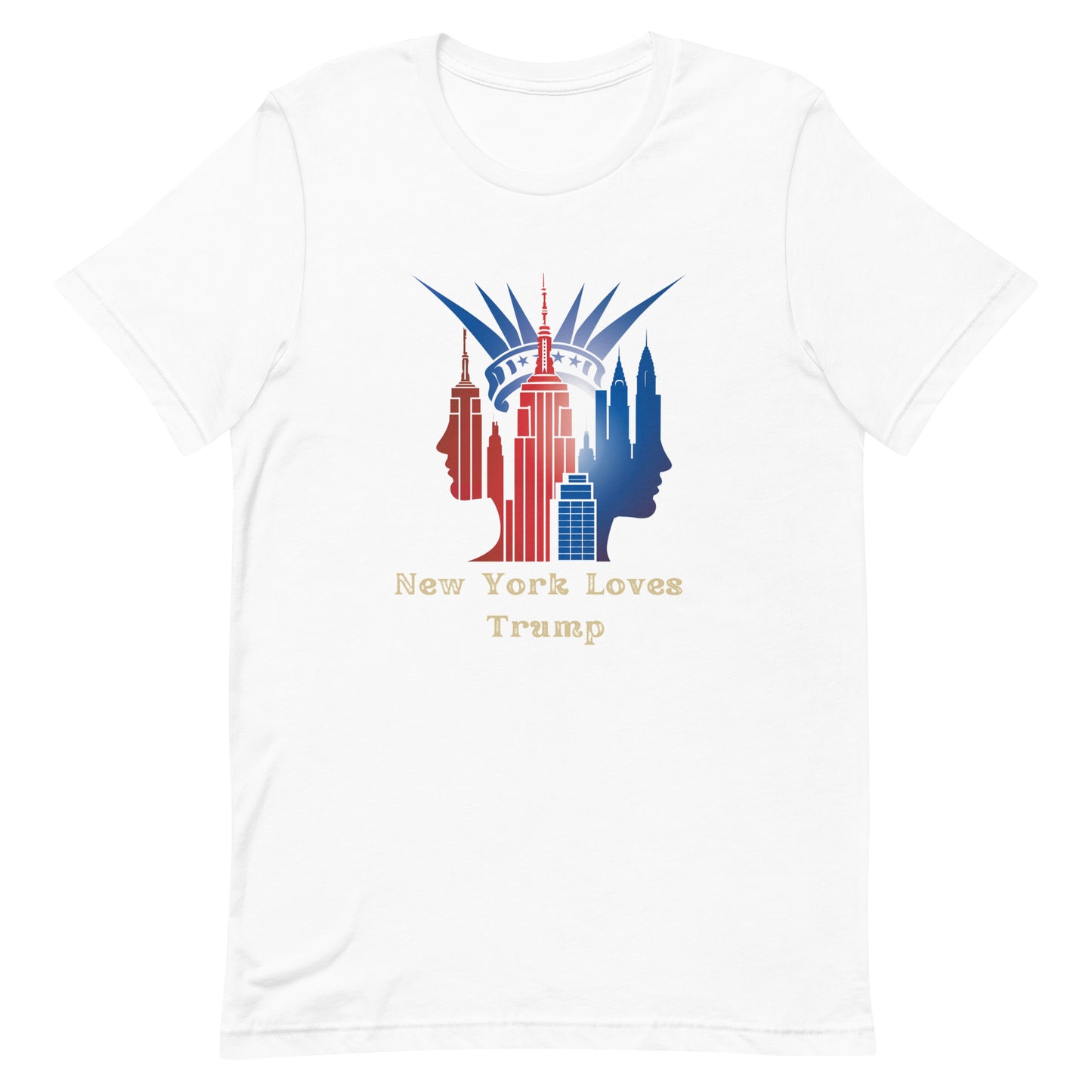 NY Loves Trump 2 Unisex t-shirt