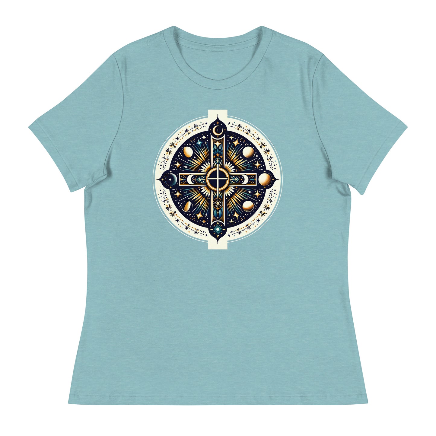 Celestial Elegance Women's Relaxed T-Shirt