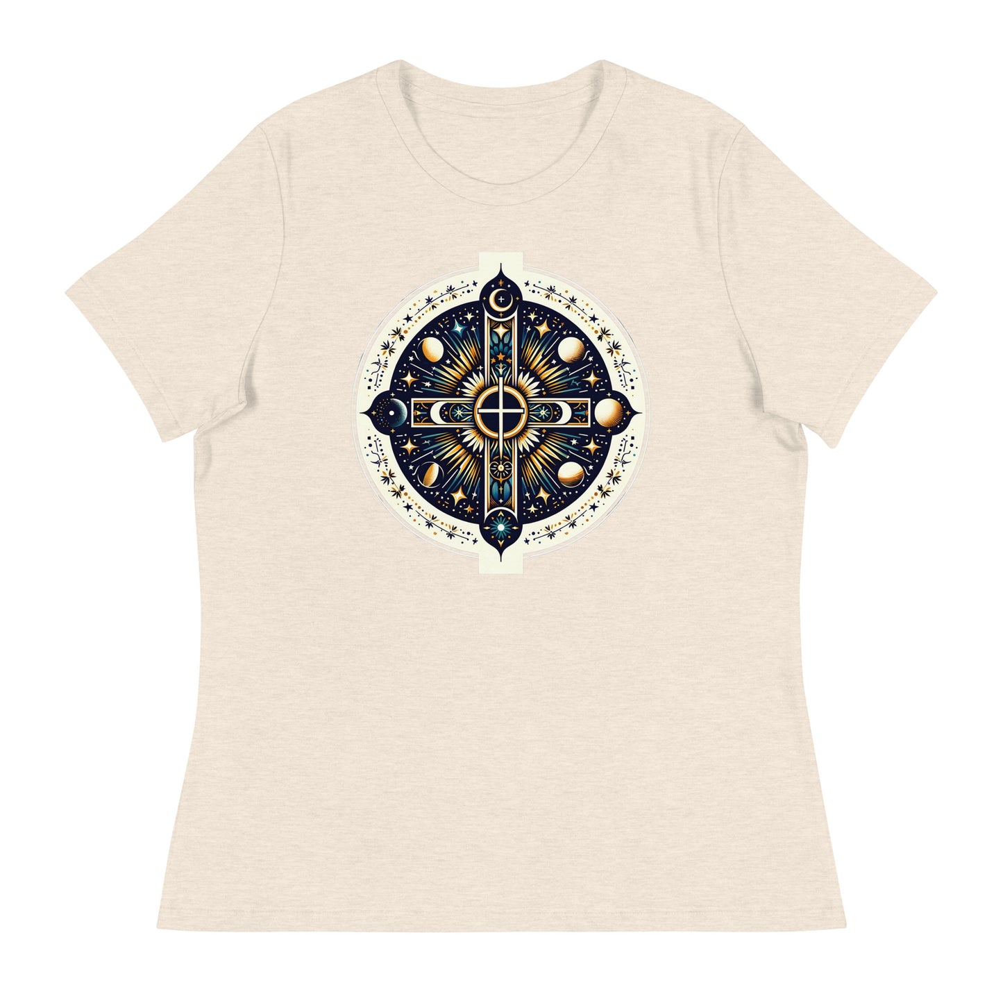 Celestial Elegance Women's Relaxed T-Shirt