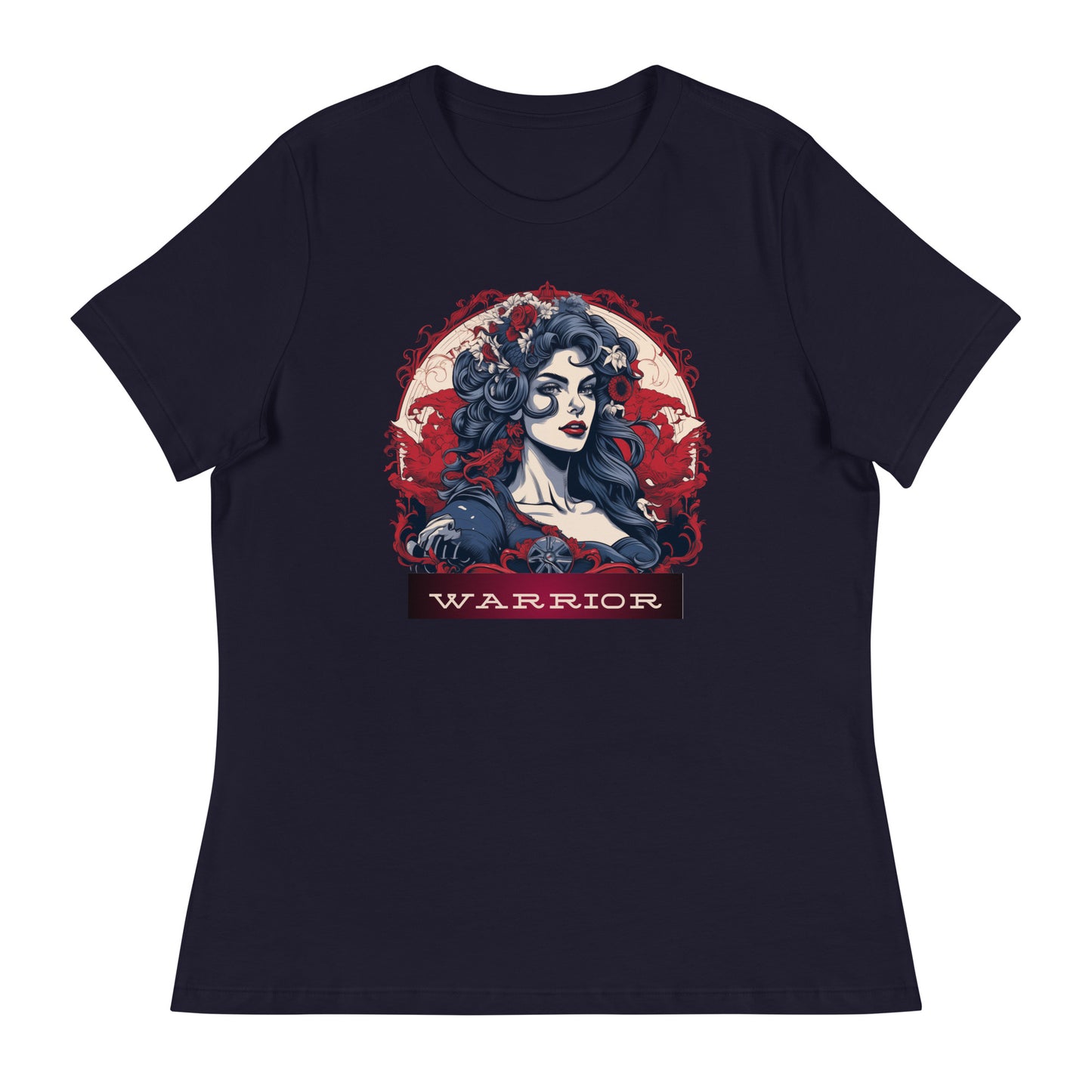 Warrior woman, the spirit and soul of a woman can be fierce and feminine all at once.  Navy