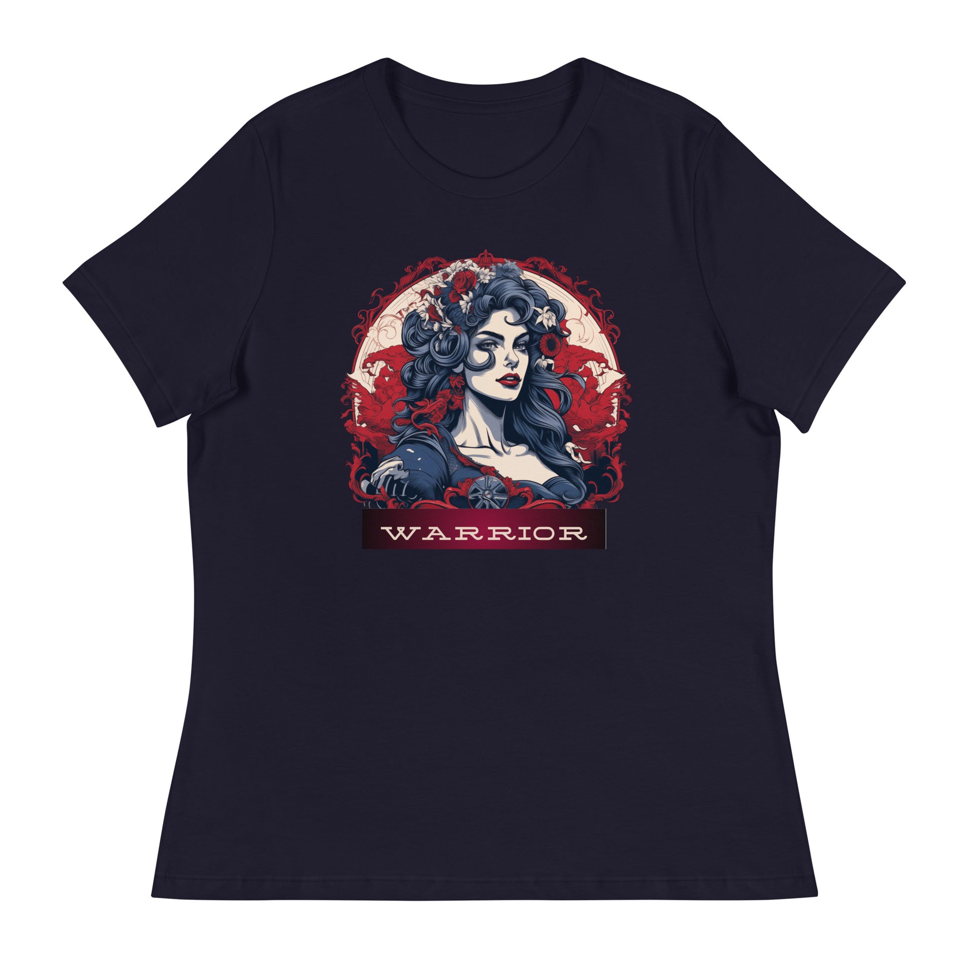 Warrior woman, the spirit and soul of a woman can be fierce and feminine all at once.  Navy