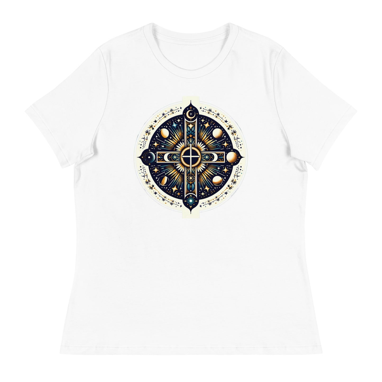 Celestial Elegance Women's Relaxed T-Shirt